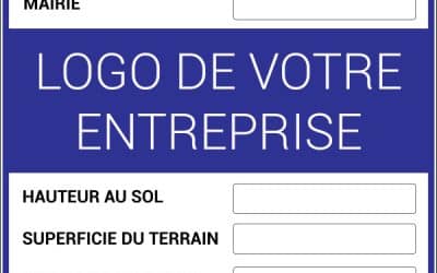 Comment faire un panneau de chantier de déclaration préalable ?