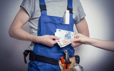 Paiement en espèces sur un chantier : la loi